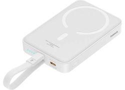 Baseus Magnetic Mini Power Bank 10000mAh White