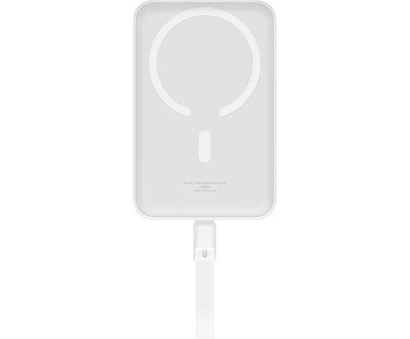 Baseus Magnetic Mini Power Bank 10000mAh White - slika 2