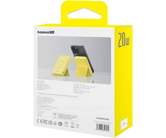 Baseus MagPro 5000mAh Yellow - slika 8