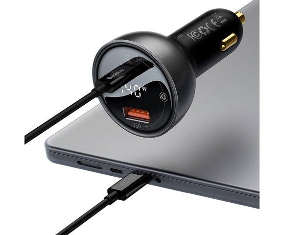 Baseus Digital Display 140W auto punjač - slika 5