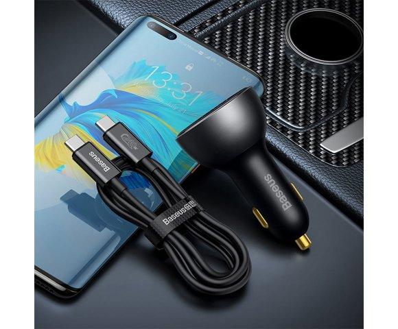 Baseus Digital Display 140W auto punjač - slika 7
