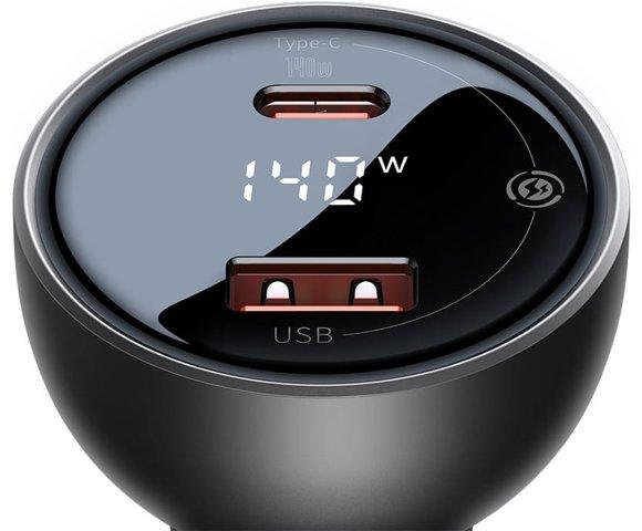 Baseus Digital Display 140W auto punjač - slika 6