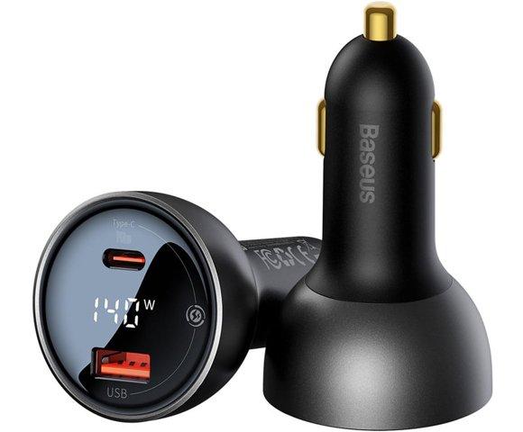 Baseus Digital Display 140W auto punjač - slika 2