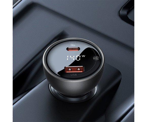 Baseus Digital Display 140W auto punjač - slika 9