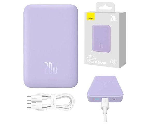 Baseus Magnetic Mini 10000mAh (Purple) - slika 2