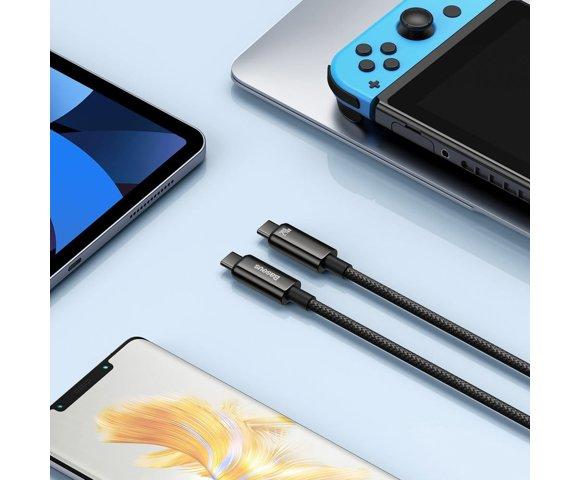 Baseus Tungsten Gold USB-C 2m Black - slika 5