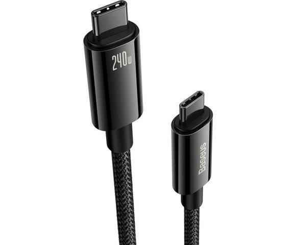 Baseus Tungsten Gold USB-C 2m Black - slika 2