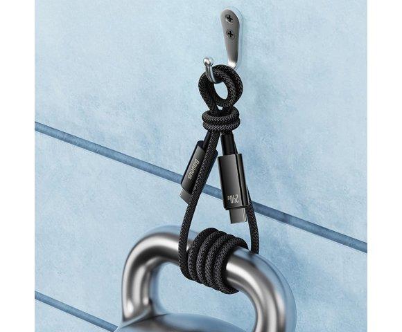 Baseus Tungsten Gold USB-C 2m Black - slika 7