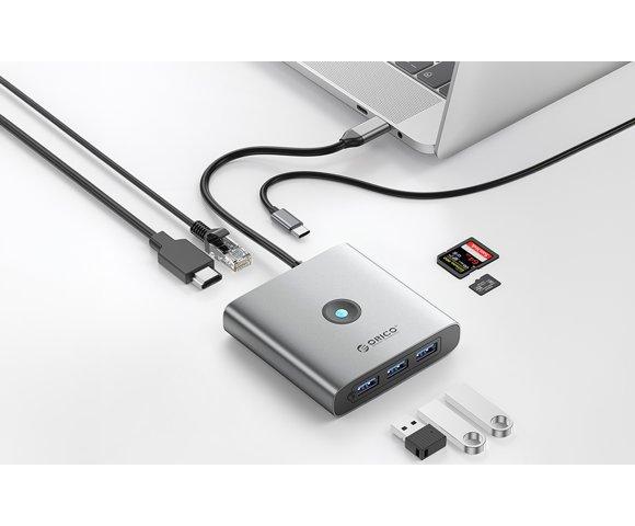 Orico Hub 8-u-1 - slika 3