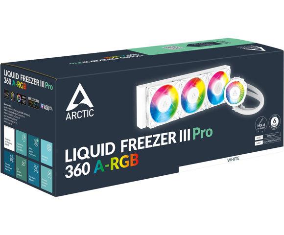 ARCTIC Liquid Freezer III Pro 360 A-RGB (White) vodeno hlađenje - slika 4