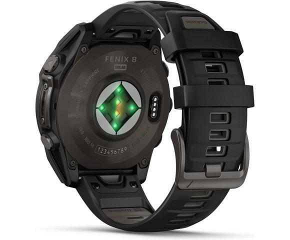 Garmin Fenix 8 47mm Solar Sapphire Gray smartwatch - slika 10