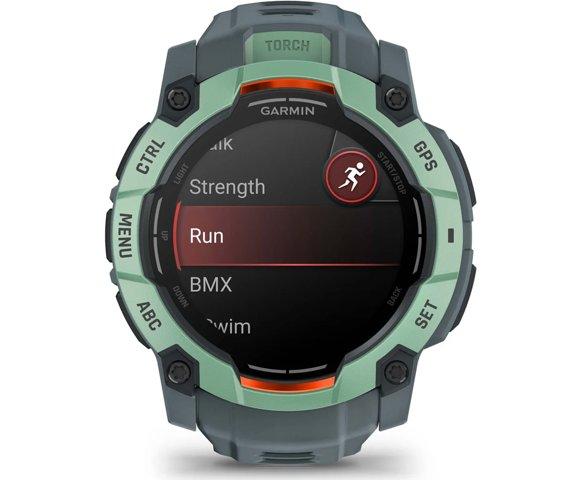 Garmin Instinct 3 50mm AMOLED Gray Green smartwatch - slika 2