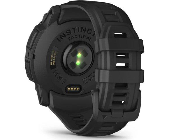 Garmin Instinct 3 50mm AMOLED Tactical Black smartwatch - slika 12