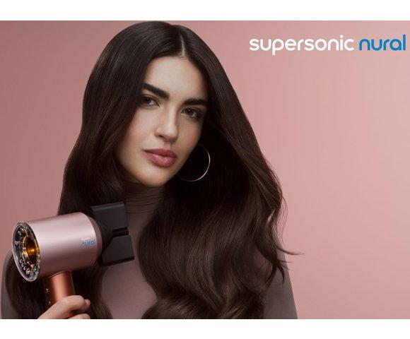 Dyson Supersonic Nural Curly + Coily (Amber Silk/ Pink Champagne) fen - slika 2