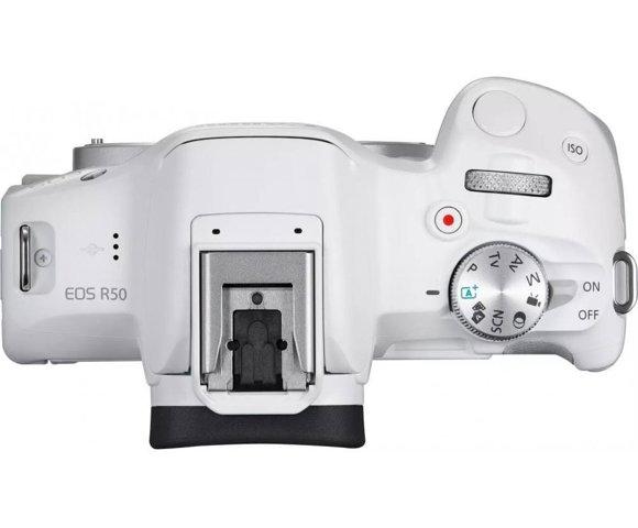 Canon EOS R50 WH + RFS18-45 SEE fotoaparat - slika 3
