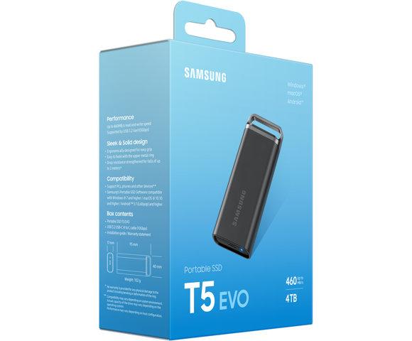 SAMSUNG Portable T5 EVO 4TB Black eksterni SSD - slika 13