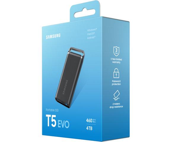 SAMSUNG Portable T5 EVO 4TB Black eksterni SSD - slika 11