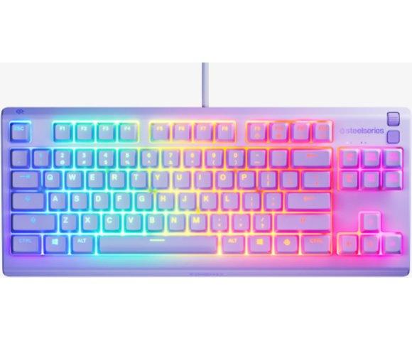 SteelSeries Apex 3 TKL Lavender - US - slika 3