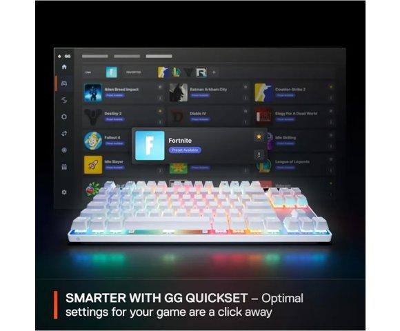 SteelSeries Apex Pro TKL WL Gen3 White - slika 4