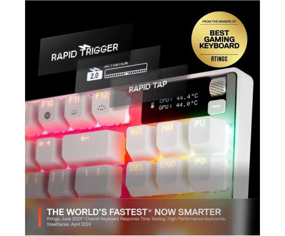 SteelSeries Apex Pro TKL WL Gen3 White - slika 3