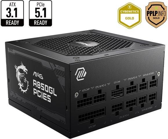 MSI MAG A850GL PCIE5 napajanje - slika 2