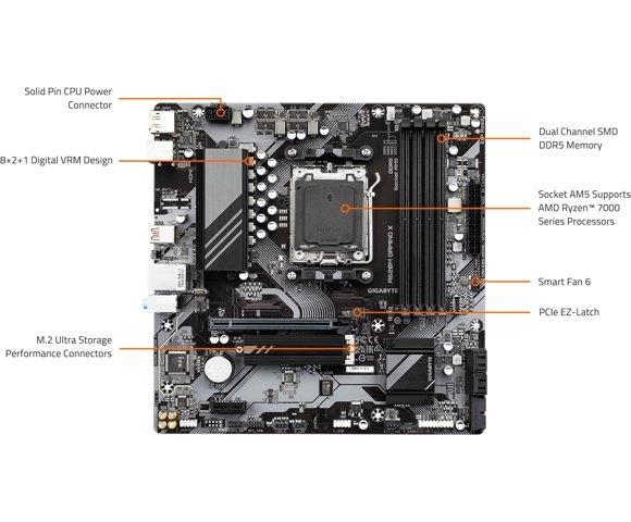 Gigabyte A620M GAMING X matična ploča - slika 7