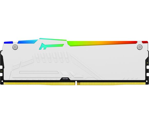 Kingston FURY Beast RGB White 64GB DDR5-6000 RAM  - slika 2