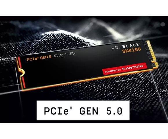 Western Digital WD_BLACK SN8100 1TB SSD - slika 3