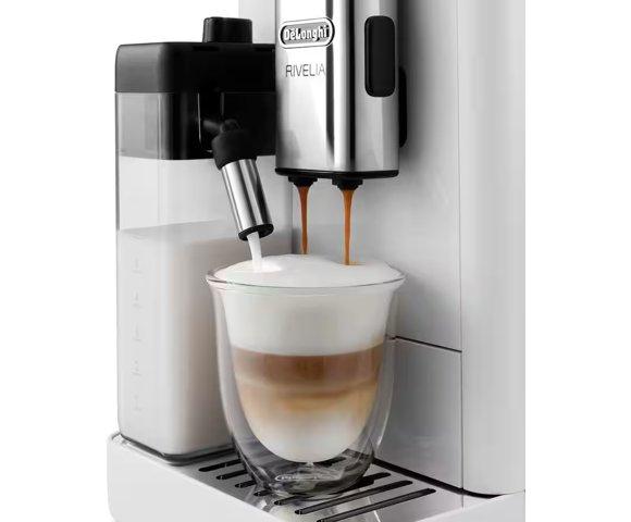 Delonghi Rivelia Arctic White aparat za kafu - slika 4