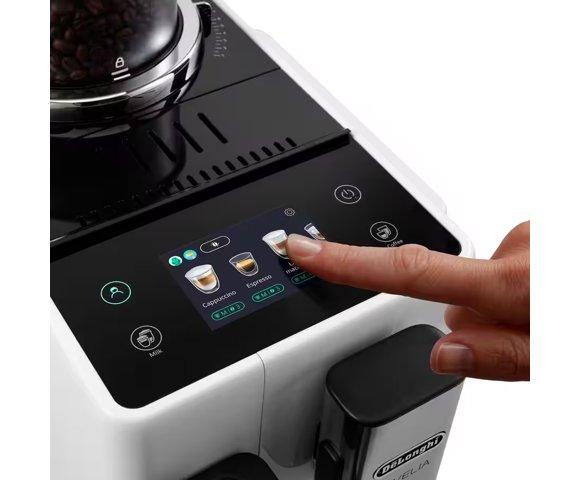 Delonghi Rivelia Arctic White aparat za kafu - slika 3
