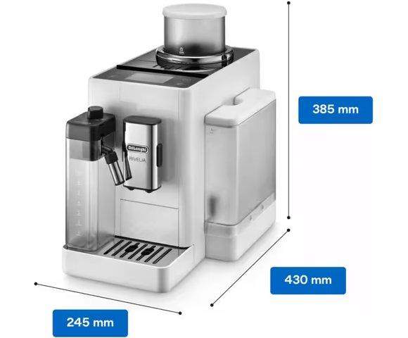 Delonghi Rivelia Arctic White aparat za kafu - slika 7