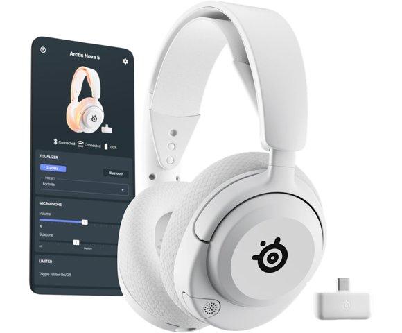 SteelSeries Arctis Nova 5 White - slika 2