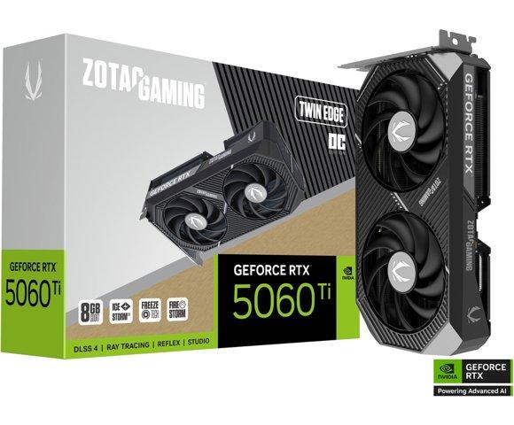 Zotac GAMING RTX 5060 Ti Twin Edge OC 8 GB grafička kartica - slika 3
