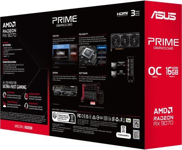 ASUS Prime RX9070 OC 16G EVO grafička kartica - slika 15