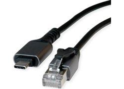Secomp VALUE TYPE C to Gigabit Ethernet 2m cable