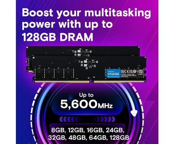 Crucial 16GB DDR5-5600 UDIMM RAM  - slika 3