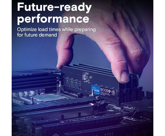 Crucial 16GB DDR5-5600 UDIMM RAM  - slika 5