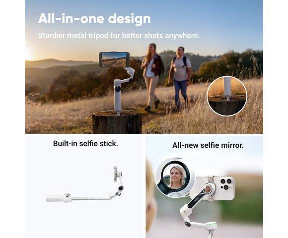 Insta360 Flow 2 Pro AI Tracker Bundle / White - slika 6