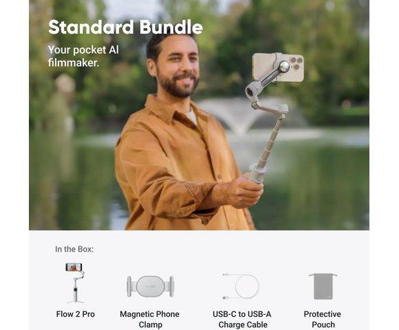 Insta360 Flow 2 Pro AI Tracker Bundle / White - slika 2