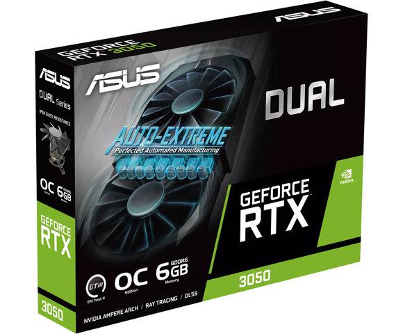 ASUS Dual RTX3050 OC 6GB grafička kartica - slika 4