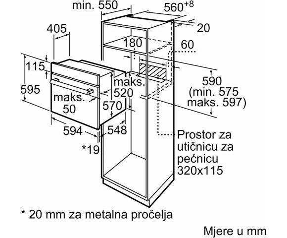 Bosch HBF133BA1 - slika 8