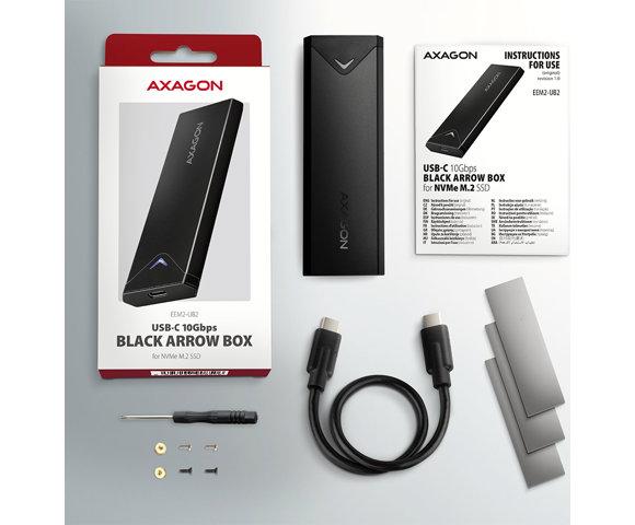 Axagon EEM2-UB2 SSD kućište - slika 12