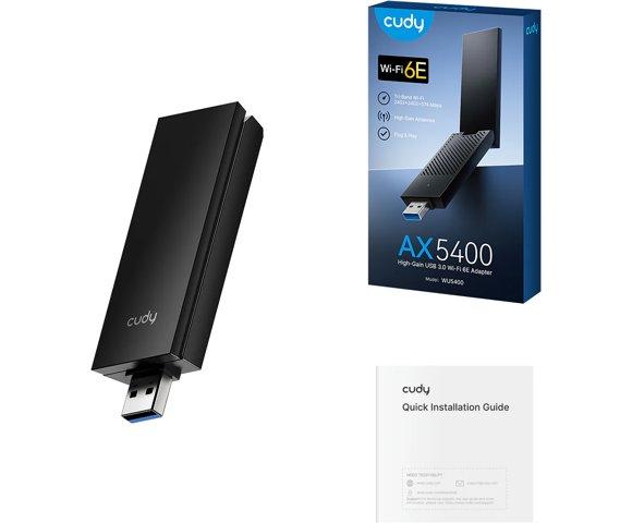 CUDY WU5400 Wi-Fi USB adapter - slika 5
