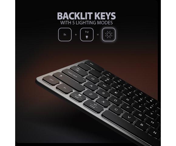 Axagon HMC-KB-US 9-u-1 tastatura i hub - slika 10