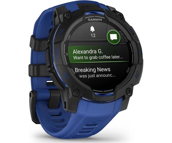 GARMIN Instinct 3 45mm AMOLED Blue smartwatch - slika 3