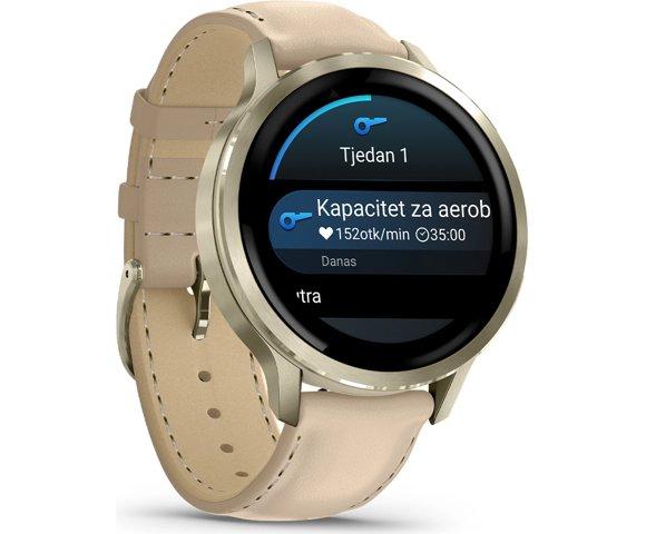 GARMIN VENU 4 41mm Gold smartwatch - slika 3
