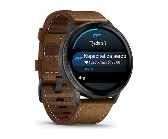 GARMIN VENU 4 45mm Black smartwatch  - slika 3