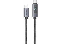 Swissten Kabl USB-C/USB-C sa LCD 1.5m