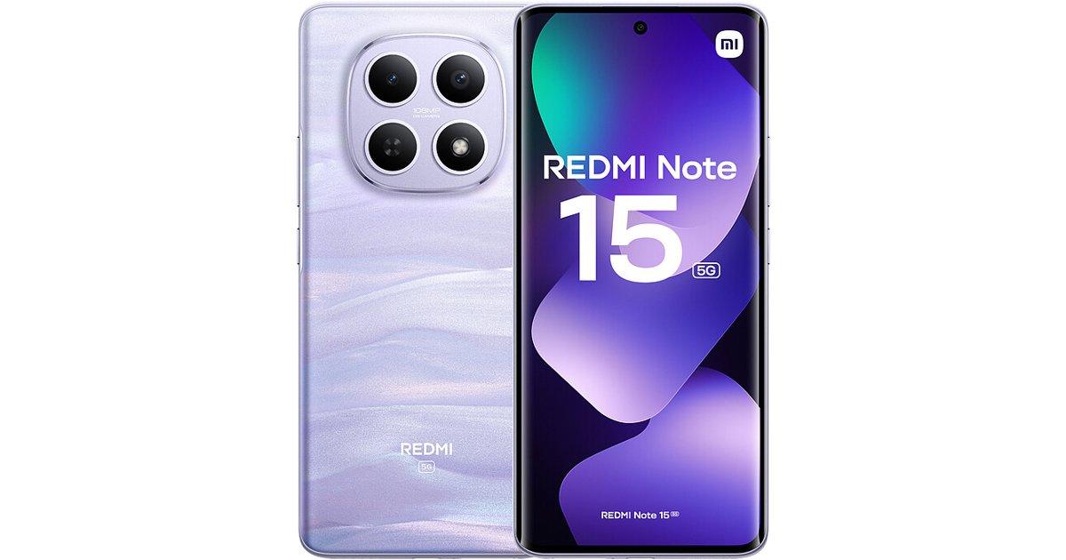 Xiaomi Redmi Note 15 5G 8GB 256GB Purple smartphone - Multicom