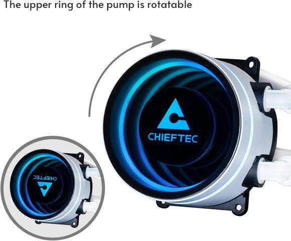 Chieftec Iceberg White 360 CLC-360-RGB-W vodeno hlađenje - slika 8